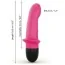 Вибратор для точки G Dorcel Mini Lover 2.0, розовый - Фото №4