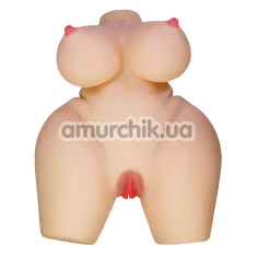 Искусственная вагина и анус Crazy Bull Grace, телесная - Фото №1