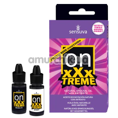 Возбуждающее масло для клитора Sensuva On Xxxtreme Natural Arousal Oil With Antidote, 5 мл - Фото №1