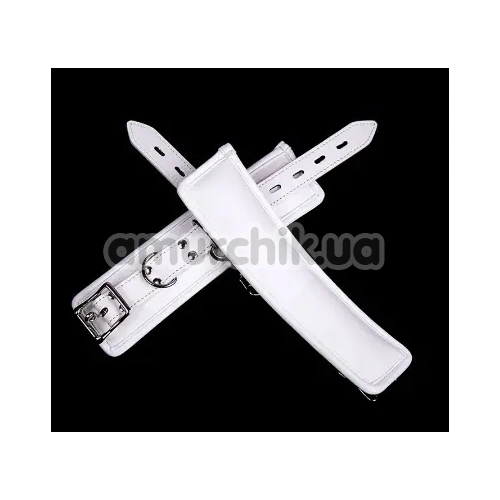 Фиксаторы для ног DS Fetish Ankle Restraints, белые