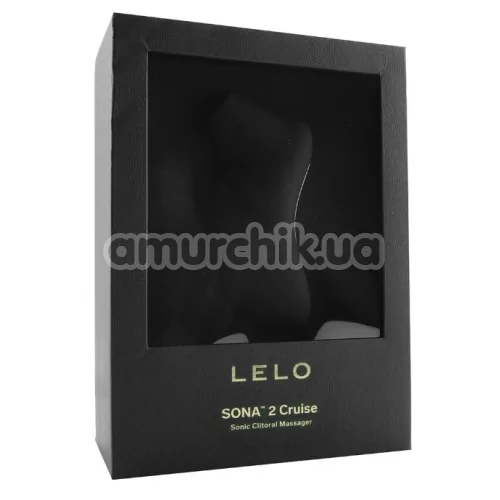 Симулятор орального сексу для жінок Lelo Sona 2 Cruise (Лело Сона Круз 2), чорний