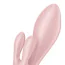 Вибратор Satisfyer Air Pump Bunny 3, розовый - Фото №7