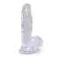 Фаллоимитатор King Cock Clear 5 Cock With Balls, прозрачный - Фото №1