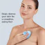 Щетка для тела Geske Body Brush 4 in 1 Suction Mount, голубая - Фото №16