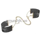 Наручники Bijoux Indiscrets Desir Metallique Handcuffs, чорні - Фото №1