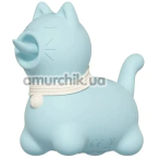 Симулятор орального секса для женщин с вибрацией Univibe Sexy Kitty, голубой - Фото №1