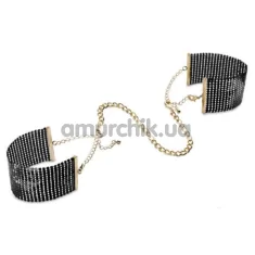 Наручники Bijoux Indiscrets Desir Metallique Handcuffs, чорні - Фото №1