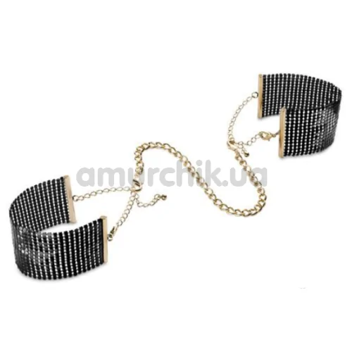 Наручники Bijoux Indiscrets Desir Metallique Handcuffs, чорні - Фото №1