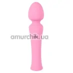 Універсальний вибромассажер Sweet Smile Rechargeable Mini Wand, рожевий - Фото №1
