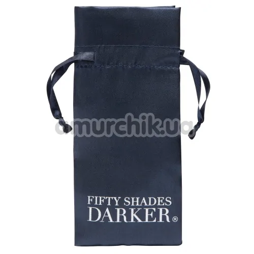 Клиторальный вибратор Fifty Shades Darker Delicious Tingles, серый