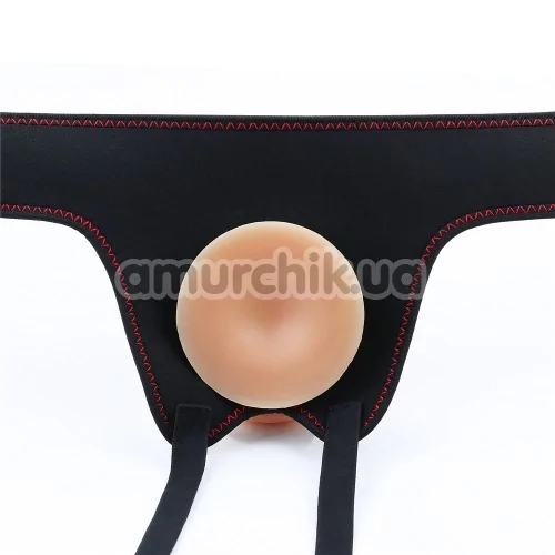 Cтрапон Ingen Easy Strapon Set 7.5 With Balls, тілесний