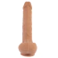 Фаллоимитатор T-skin ReaL Funky Dick, светло-коричневый - Фото №2