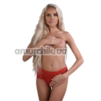 Трусики Daring Intimates Ella Crotchless Cheeky Panty, червоні - Фото №1