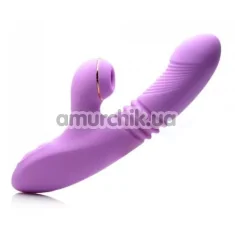 Вибратор с ротацией Inmi Shegasm Pro-Thrust, фиолетовый - Фото №1