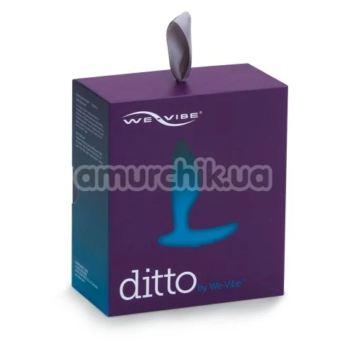 Анальная пробка с вибрацией We-Vibe Ditto Blue (ви вайб дитто синий)
