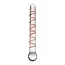 Фаллоимитатор Glass Worxx Sparkle Scepter Pink - Фото №1