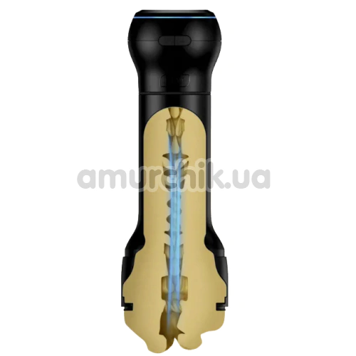 Набір Kiiroo Interactive Suction Device + Stroker: інтерактивна насадка PowerBlow + мастурбатор Feel Victoria June Mouth