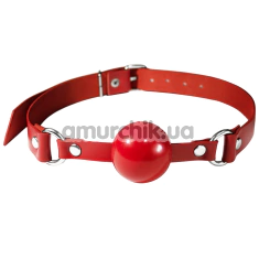 Кляп Feral Feelings Silicon Ball Gag, красный - Фото №1