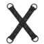 Бондажний набір Liebe Seele Bound You Lace And Neoprene Beginner's Bondage Kit 11pc, чорний - Фото №12