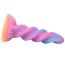 Фаллоимитатор Creature Cocks Moon Rider Glow-in-the-Dark Unicorn Dildo, разноцветный - Фото №2
