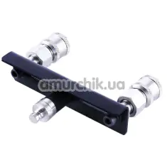 Адаптер для секс-машин Hismith Double KlicLok Connector Adapter, черный - Фото №1