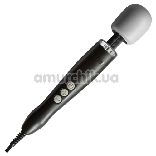 Універсальний вібромасажер Doxy Plug-In Vibrating Wand Massager, чорний