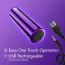 Клиторальный вибратор Kool Vibes Rechargeable Bullet, фиолетовый - Фото №10