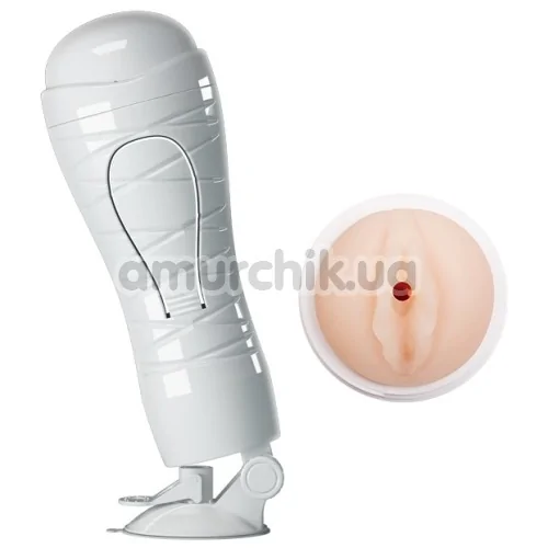 Мастурбатор Crazy Bull Flora 00900T48N, білий