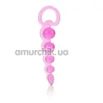 Анальний ланцюжок Basic Essentials Beaded Probe рожевий - Фото №1