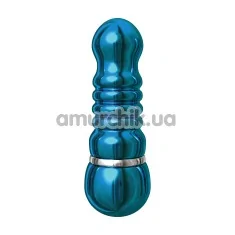 Вібратор Pure Aluminium Small, блакитний - Фото №1