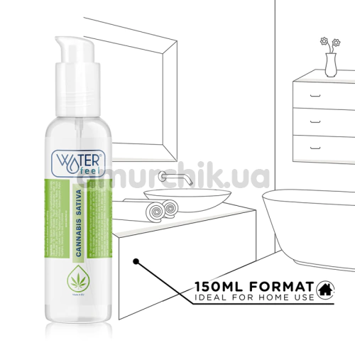 Лубрикант Waterfeel Caabis Sativa, 150 мл