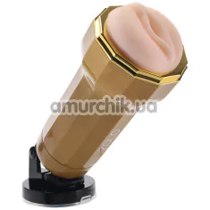 Мастурбатор с вибрацией Zolo Vibrating Personal Trainer, телесный - Фото №1
