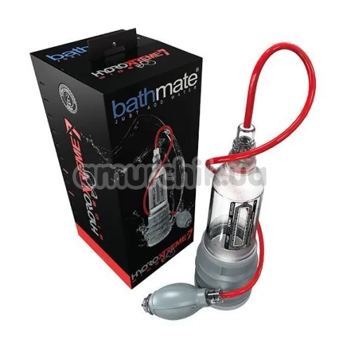 Гідронасос для збільшення пеніса Bathmate HydroXtreme Wide Boy 7, прозорий