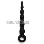 Анальний ланцюжок So Divine Wild Thing Pleasure Beads, чорний - Фото №1