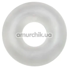 Эрекционное кольцо Stretchy Silicone Cockring Clear, прозрачное - Фото №1