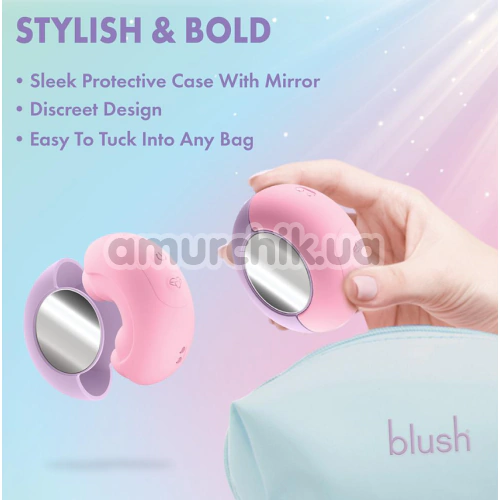 Вібратор Play With Me Pout & Play, рожевий