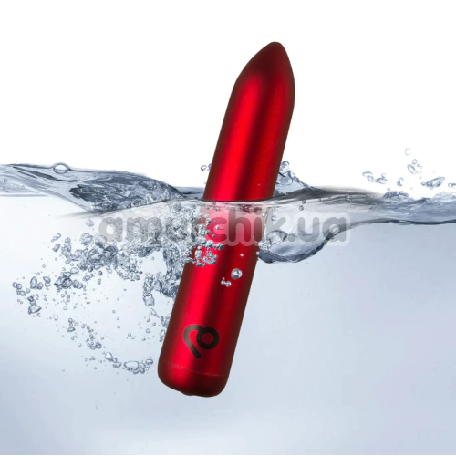 Клиторальный вибратор Rocks-Off Poppy Red, красный