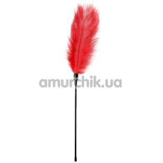 Перышко для ласк Easy Toys Feather Tickler XL, красное - Фото №1