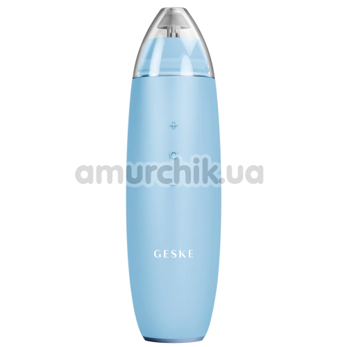 Мікродермабразійний пристрій для видалення чорних цяток Geske MicroDermabrasion Blackhead Remover 7 in 1, блакитний - Фото №1