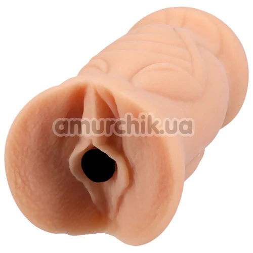 Искусственная вагина Signature Strokers Richelle Ryan Pocket Pussy, телесная
