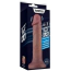 Вібратор Lovetoy Dual Density Power Cock 8, коричневий - Фото №14