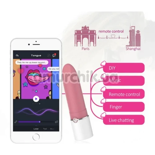 Клиторальный вибратор Magic Motion Magic Lotos, розовый