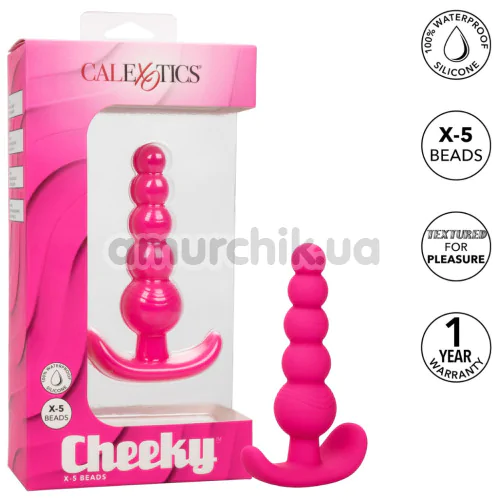 Анальная цепочка Cheeky X-5 Anal Beads, розовая