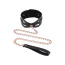 Ошейник с поводком Sex & Mischief Brat Collar and Leash, черный - Фото №1