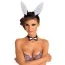 Костюм кролика Roxana Bunny Set, черно-белый
