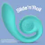 Вібратор для клітора і точки G Snail Vibe Gizi, бірюзовий - Фото №16