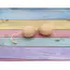 Вагінальні кульки Loveshop Silicone Flower Kegel Balls, помаранчеві - Фото №2