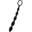 Анальная цепочка A-toys Anal Beads Medium, черная - Фото №1