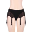 Комплект Star Night Garter Panty, черный: пояс для чулок + трусики-стринги - Фото №4