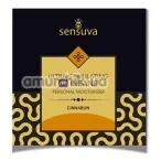 Лубрикант с эффектом вибрации Sensuva Ultra-Stimulating On Insane Cinnabun - булочка с корицей, 6 мл - Фото №1